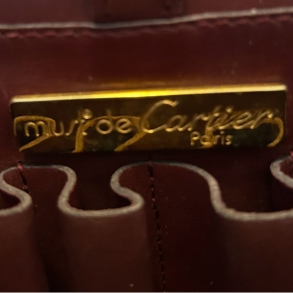 Must De Cartier shoulder bag in Bordeaux - Picture 14 of 16